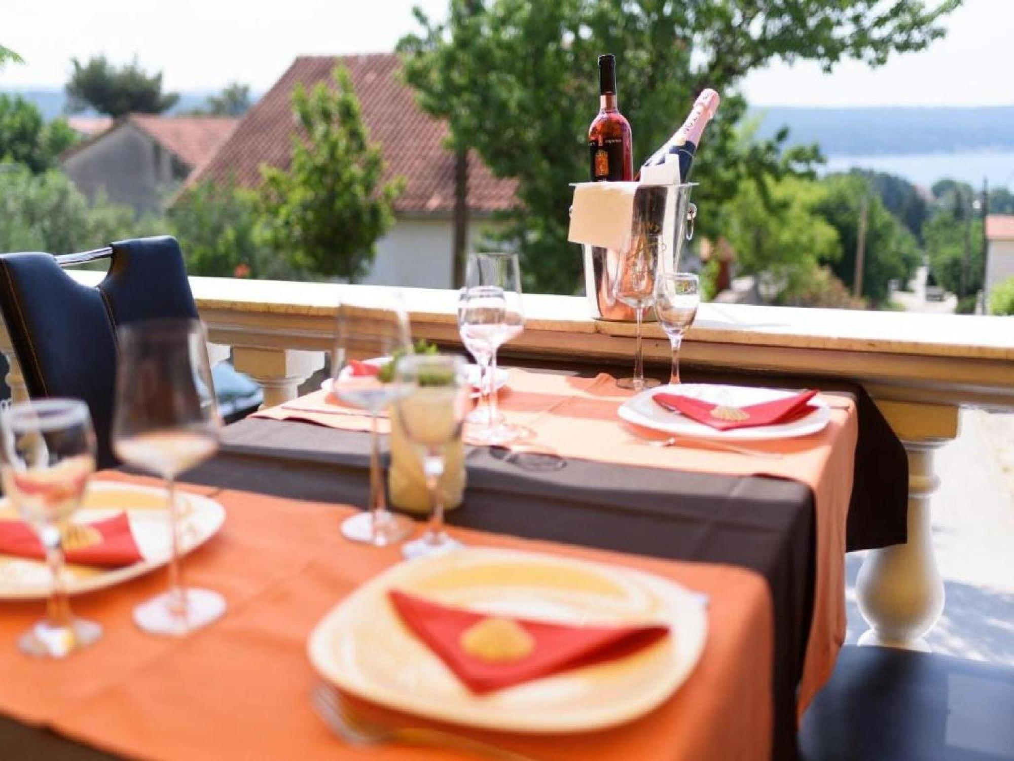 Apartments Milic - One Bedroom Apartment With Sea View And Terrace Gornji Karin Bagian luar foto