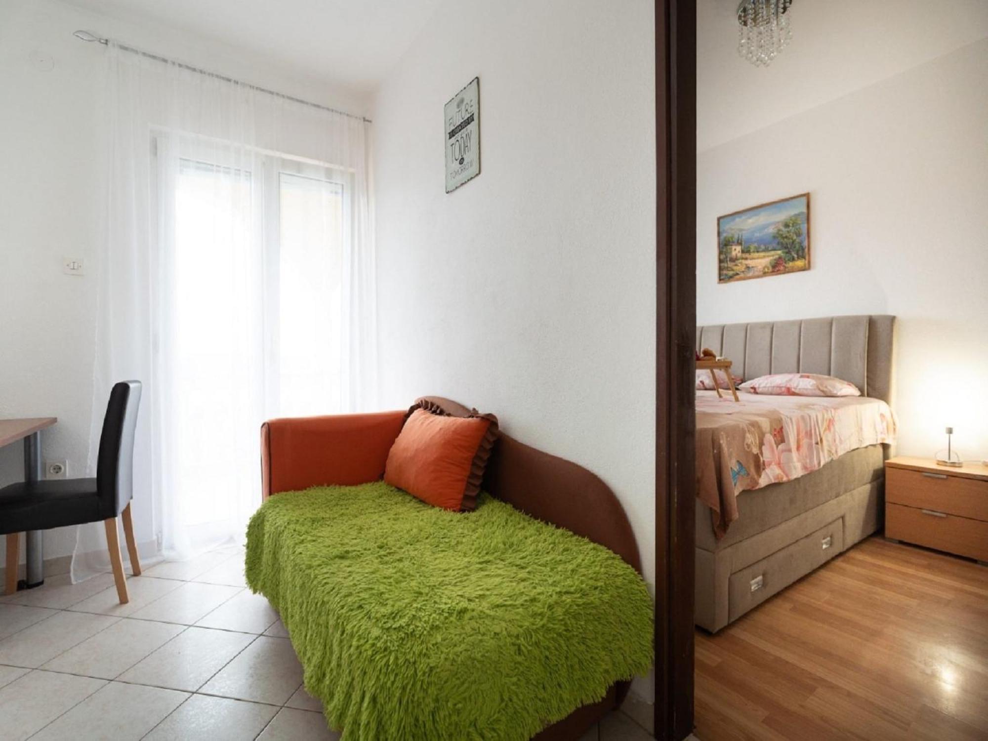 Apartments Milic - One Bedroom Apartment With Sea View And Terrace Gornji Karin Bagian luar foto